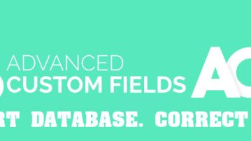 ACF link field values are lost after database migration