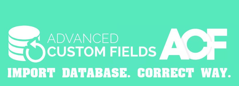 ACF link field values are lost after database migration
