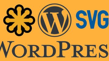 Allow upload SVG files to WordPress