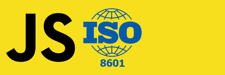 How to get format date as ISO 8601 in JavaScript?