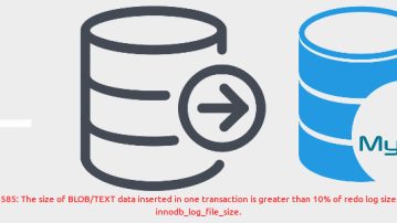 Fixed MySQL ERROR 1118 (42000) – Increase the redo log size using innodb_log_file_size.