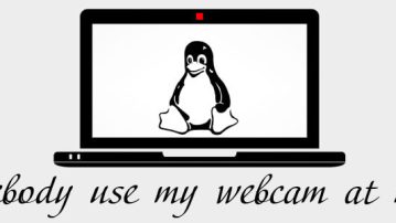 Somebody use my webcam?